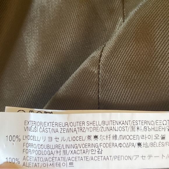 Open Front Blazer | Army Green - Picture 6 of 6